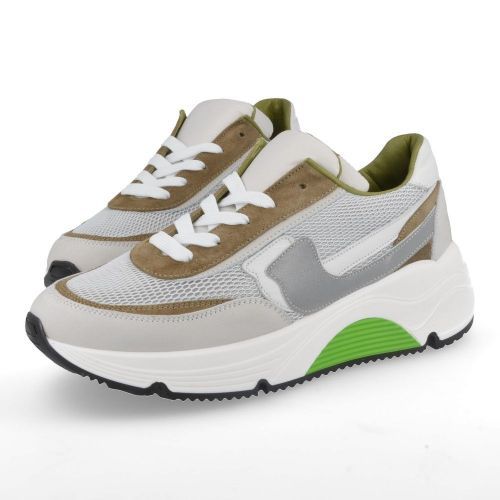 Rondinella sneakers kaki Jongens ( - kaki sneaker11713AG) - Junior Steps