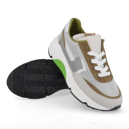 Rondinella sneakers kaki Jongens ( - kaki sneaker11713AG) - Junior Steps