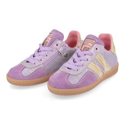 Rondinella sneakers lila Meisjes ( - lila sneaker 12141 lila) - Junior Steps