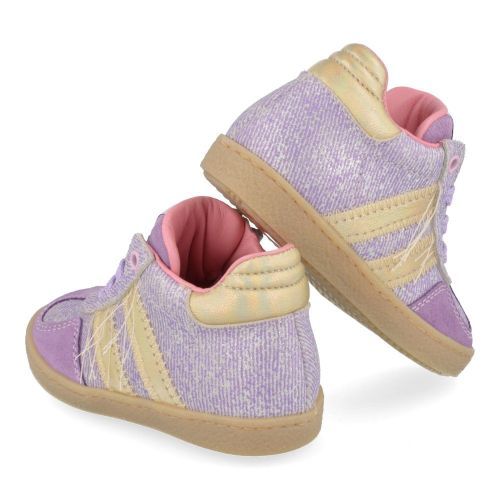 Rondinella sneakers lila Meisjes ( - lila sneaker 4792A) - Junior Steps