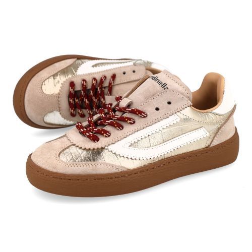Rondinella sneakers GOUD  (meisjes sneaker goud - combi - 12345M) - Junior Steps