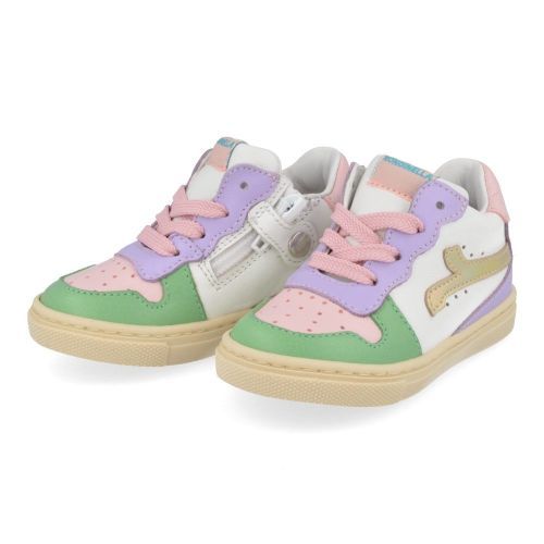 Rondinella sneakers lila Meisjes ( - multi kleur sneaker4749-3) - Junior Steps
