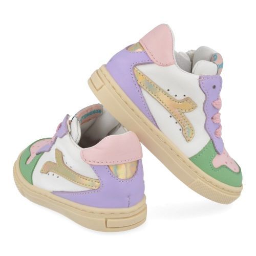 Rondinella sneakers lila Meisjes ( - multi kleur sneaker4749-3) - Junior Steps