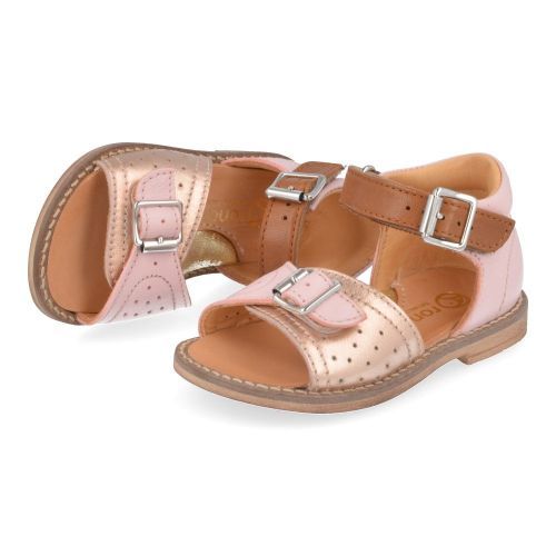 Rondinella sandalen roze Meisjes ( - multikleur sandaaltje4745SD) - Junior Steps