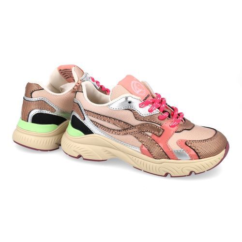 Rondinella sneakers roze Meisjes (rozé combi sneaker - 12347-I) - Junior Steps