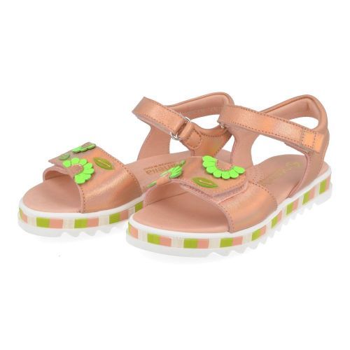 Rondinella sandalen roze Meisjes ( - rozé sandaal0878-9D) - Junior Steps