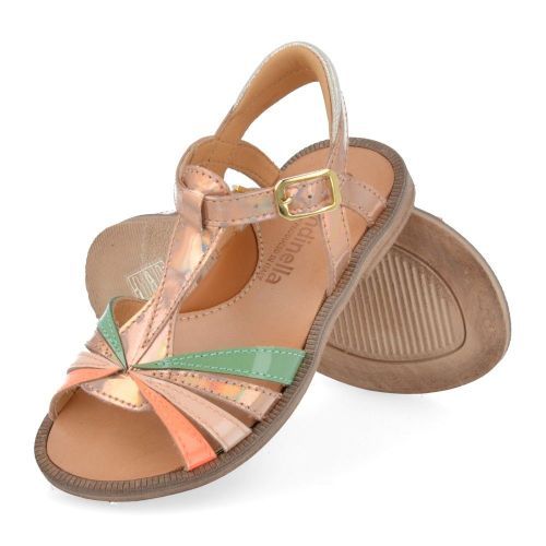 Rondinella sandalen roze Meisjes (rozé sandaal - 01103) - Junior Steps