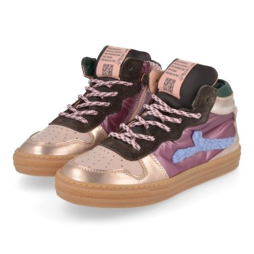 Rondinella sneakers roze Meisjes ( - rozé sneaker11993/1E) - Junior Steps