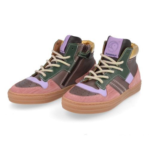 Rondinella sneakers roze Meisjes ( - roze sneaker12052Z) - Junior Steps
