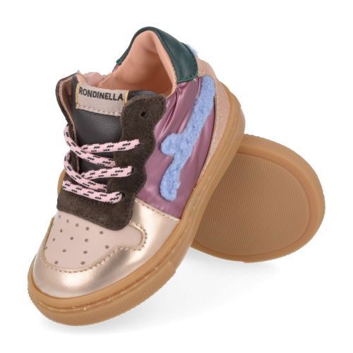 Rondinella sneakers roze Meisjes ( - rozé sneaker4749/2C) - Junior Steps