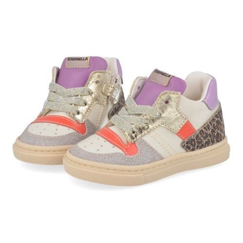 Rondinella sneakers roze Meisjes (roze sneaker  - 4764AO) - Junior Steps