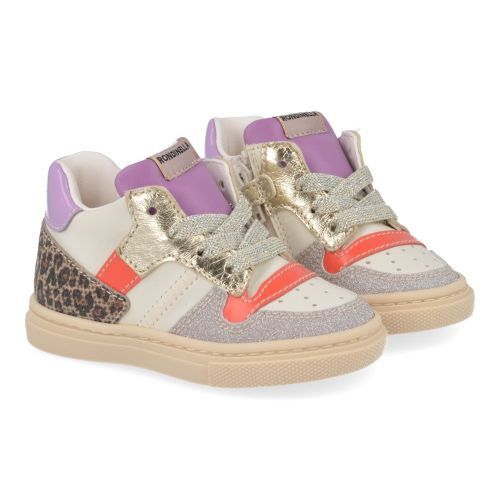 Rondinella sneakers roze Meisjes (roze sneaker  - 4764AO) - Junior Steps