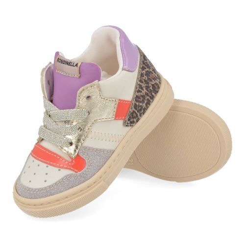 Rondinella sneakers roze Meisjes (roze sneaker  - 4764AO) - Junior Steps