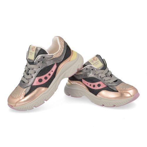 Rondinella sneakers brons Meisjes (rozé sneaker - 12277-A) - Junior Steps