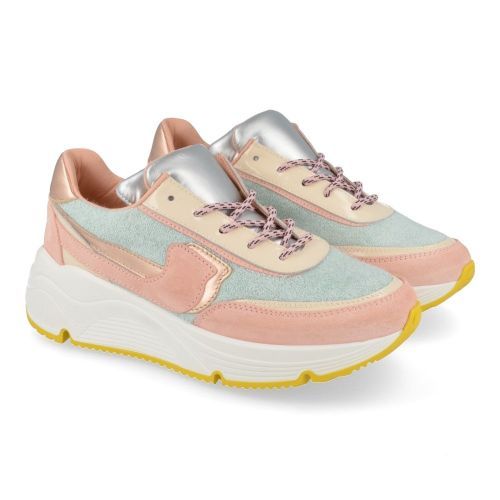 Rondinella sneakers roze Meisjes ( - roze sneaker 11713CL) - Junior Steps
