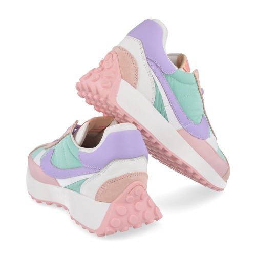 Rondinella sneakers roze Meisjes ( - roze sneaker 12061O) - Junior Steps