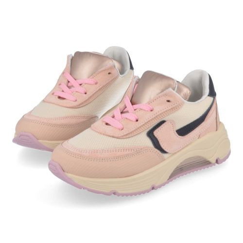 Rondinella sneakers roze Meisjes ( - roze sneaker 11713BM) - Junior Steps