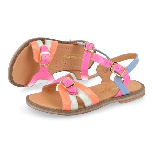 Rondinella sandalen roze Meisjes (sandaal roze - 01108D) - Junior Steps