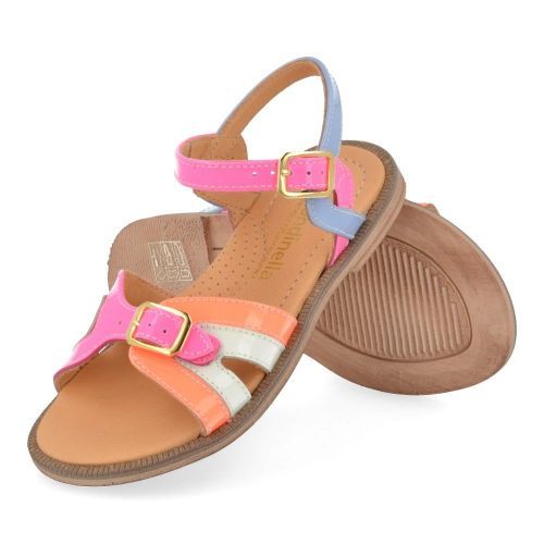 Rondinella sandalen roze Meisjes (sandaal roze - 01108D) - Junior Steps