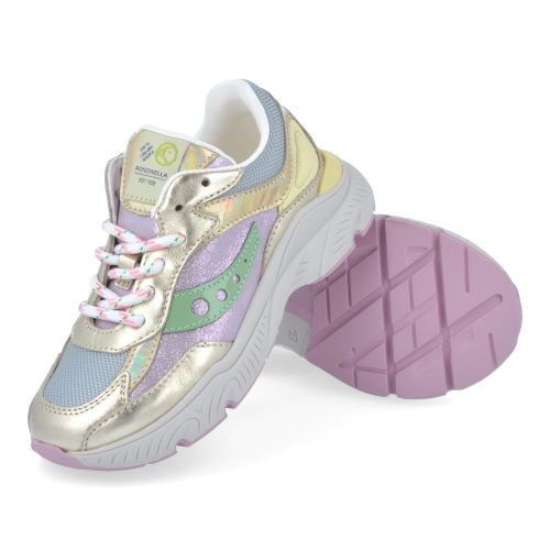 Rondinella sneakers GOUD Meisjes (sneaker goud - 12277I) - Junior Steps