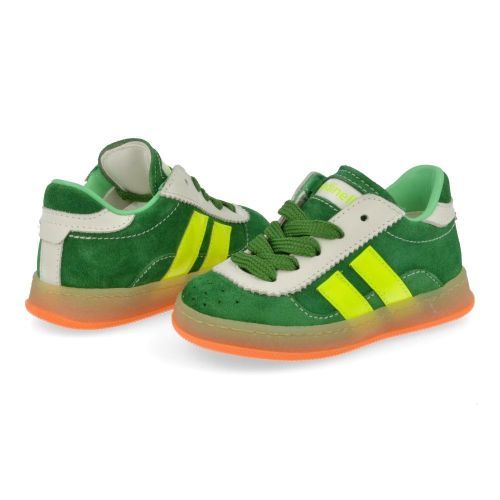 Rondinella sneakers groen Jongens (sneaker groen - 4820N) - Junior Steps