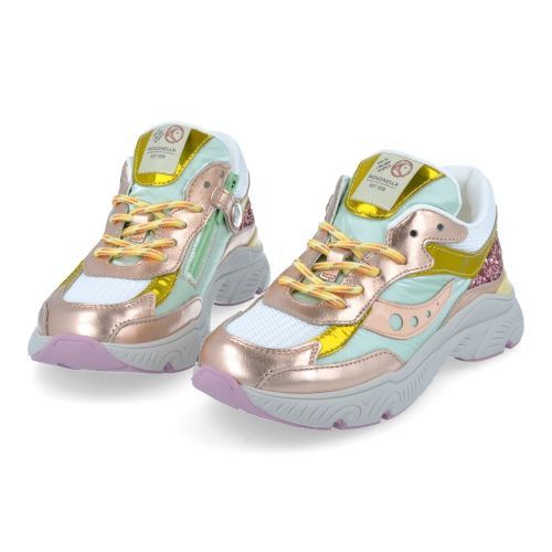 Rondinella sneakers roze Meisjes (sneaker rozé - 12277L) - Junior Steps