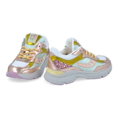 Rondinella sneakers roze Meisjes (sneaker rozé - 12277L) - Junior Steps