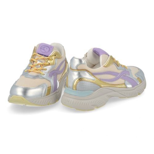 Rondinella sneakers zilver Meisjes (sneaker zilver - 12347B) - Junior Steps