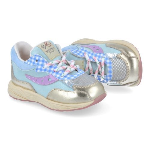 Rondinella sneakers zilver Meisjes (sneaker zilver - 4829) - Junior Steps