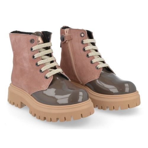 Rondinella Lace-up boots taupe Girls (11943S) - Junior Steps