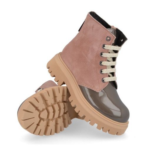 Rondinella Lace-up boots taupe Girls (11943S) - Junior Steps