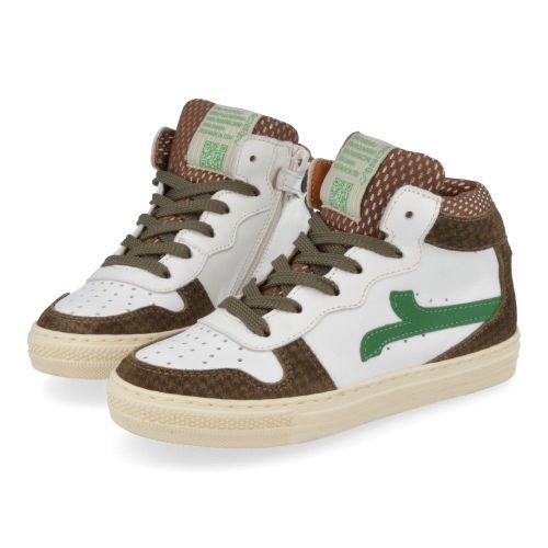 Rondinella sneakers wit Jongens ( - witte sneaker11993AL) - Junior Steps