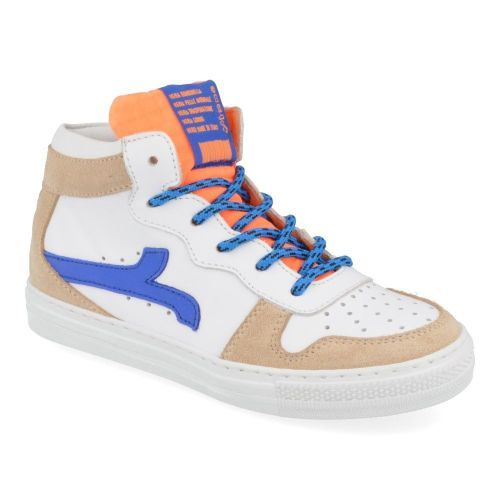 Rondinella sneakers wit Jongens ( - witte sneaker 11993AC) - Junior Steps