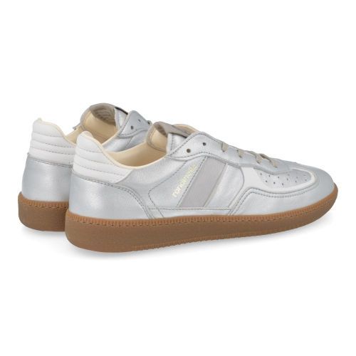 Rondinella sneakers zilver Meisjes ( - zilveren sneaker 12283F) - Junior Steps