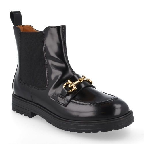 Rondinella Short boots Black Girls (12097A) - Junior Steps