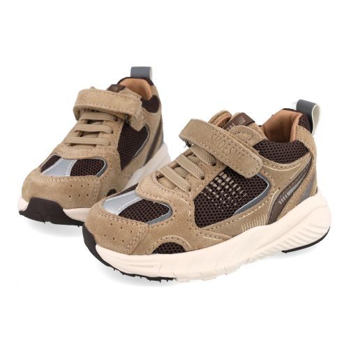 Shoesme sneakers beige  (beige sneaker met velcro - BL26W001-C) - Junior Steps
