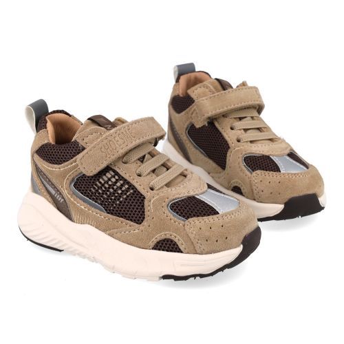 Shoesme sneakers beige  (beige sneaker met velcro - BL26W001-C) - Junior Steps