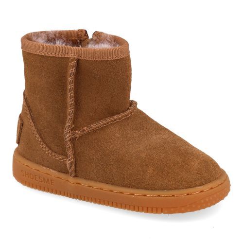 Shoesme babyschoenen cognac Meisjes (cognac suéde boot - BN24W020-A) - Junior Steps