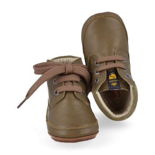 Shoesme babyschoenen kaki Jongens ( - evanBP7W034-C) - Junior Steps