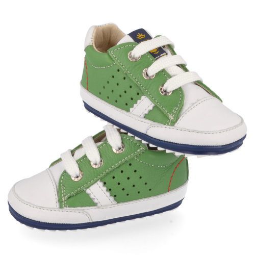 Shoesme babyschoenen groen Jongens ( - evombp8s007) - Junior Steps