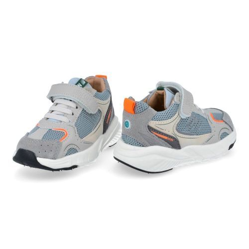 Shoesme sneakers grijs  (grijze sneaker met velcro - BL26S001-F) - Junior Steps