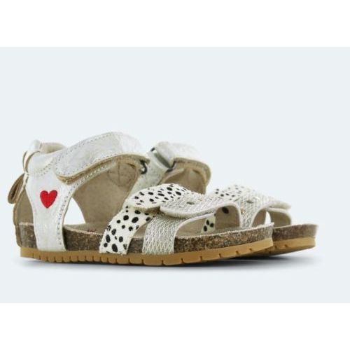Shoesme sandalen zilver Meisjes (meisjessandaal roze - BI26S003-A) - Junior Steps