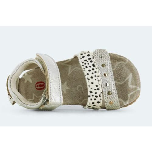 Shoesme sandalen zilver Meisjes (meisjessandaal roze - BI26S003-A) - Junior Steps