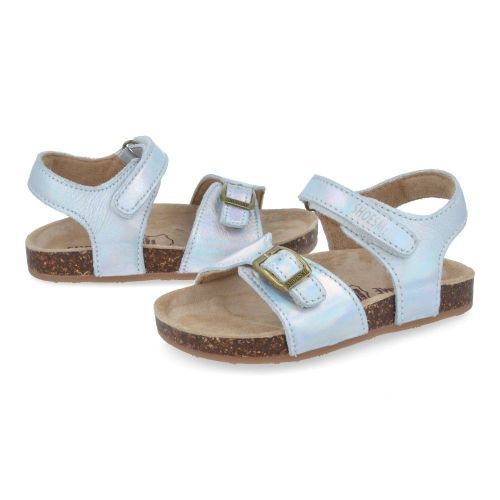 Shoesme sandalen zilver Meisjes (meisjessandaal zilver - KL260030-J) - Junior Steps