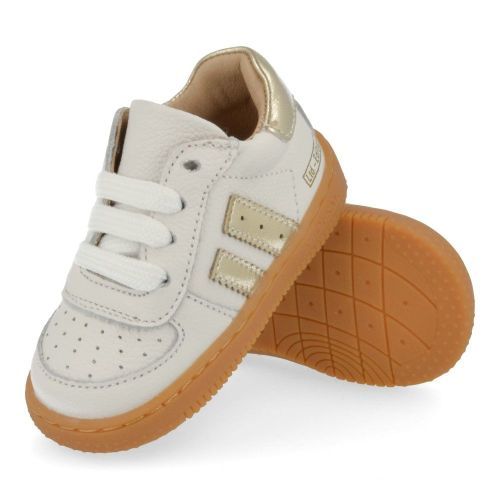 Shoesme babyschoenen wit Meisjes (préstapper wit leder - BN26S003-A) - Junior Steps