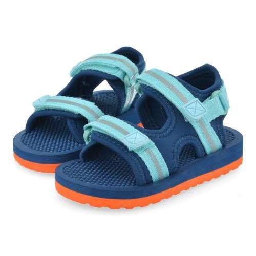 Shoesme watersandalen blauw  (Sandalen geschikt voor water  - LS26S001-A Blue orange) - Junior Steps