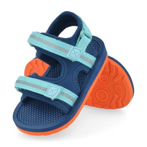 Shoesme watersandalen blauw  (Sandalen geschikt voor water  - LS26S001-A Blue orange) - Junior Steps