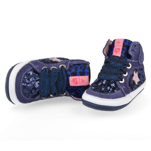 Shoesme Baby-Schuhe Blau Mädchen (bp7w026) - Junior Steps