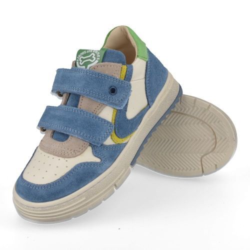 Stones and bones Baskets Bleu Garçons (party 5210) - Junior Steps