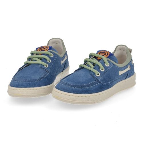 Stones and bones sneakers blauw Jongens (blauwe sneaker - haiti 5342) - Junior Steps